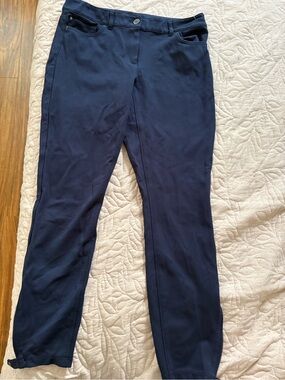 Women’s Navy Jeggings - Stretchy Pull-On Comfort